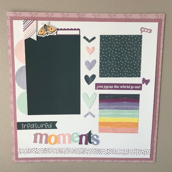 Scrapbook Layouts  Make It from Your Heart